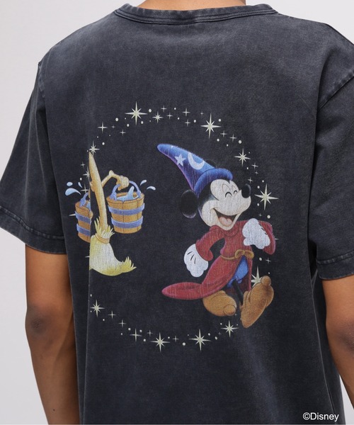 【AVIREX×ファンタジア】ディズニー ミッキーマウス  Tシャツ Disney Collection》FANTASIA / MICKEY MOUSE / PRINT T-SHIRT