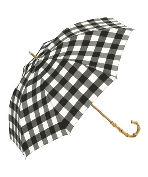 because（ビコーズ）の「because ビコーズ 晴雨兼用長傘（長傘・レディース・ブルー系その他/イエロー/ネイビー/イエロー系その他/ブラック系その他2/アイボリー/グレー/サックスブルー/ブラック/ベージュ系その他2/グレー系その他/ブルー系その他2/ベージュ系その他/ブラック系その他/グリーン・FREE）」の4枚目の写真