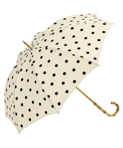 because（ビコーズ）の「because ビコーズ 晴雨兼用長傘（長傘・レディース・ブルー系その他/イエロー/ネイビー/イエロー系その他/ブラック系その他2/アイボリー/グレー/サックスブルー/ブラック/ベージュ系その他2/グレー系その他/ブルー系その他2/ベージュ系その他/ブラック系その他/グリーン・FREE）」の8枚目の写真