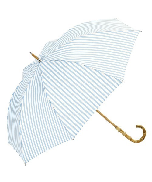 because（ビコーズ）の「because ビコーズ 晴雨兼用長傘（長傘・レディース・ブルー系その他/イエロー/ネイビー/イエロー系その他/ブラック系その他2/アイボリー/グレー/サックスブルー/ブラック/ベージュ系その他2/グレー系その他/ブルー系その他2/ベージュ系その他/ブラック系その他/グリーン・FREE）」の12枚目の写真