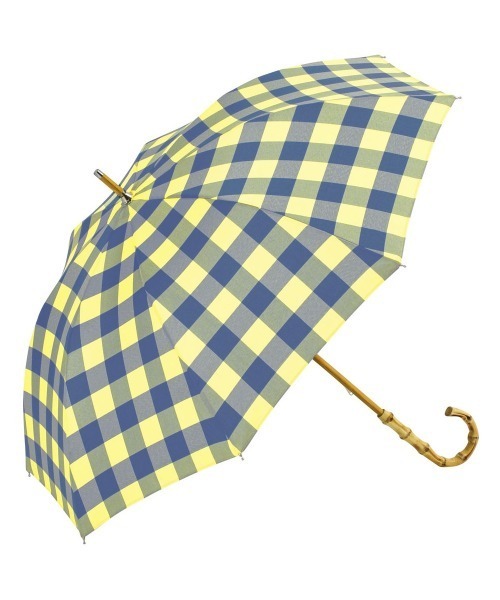 because（ビコーズ）の「because ビコーズ 晴雨兼用長傘（長傘・レディース・ブルー系その他/イエロー/ネイビー/イエロー系その他/ブラック系その他2/アイボリー/グレー/サックスブルー/ブラック/ベージュ系その他2/グレー系その他/ブルー系その他2/ベージュ系その他/ブラック系その他/グリーン・FREE）」の14枚目の写真