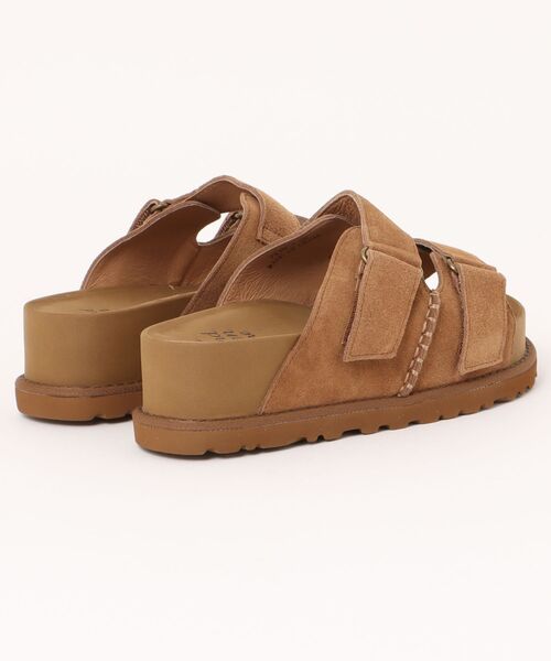 ground green store(グラウンドグリーンストア)の「ground green store / 本革厚底サンダル(サンダル・レディース・ブラウン・36/37/38/39/40)」の2枚目の写真