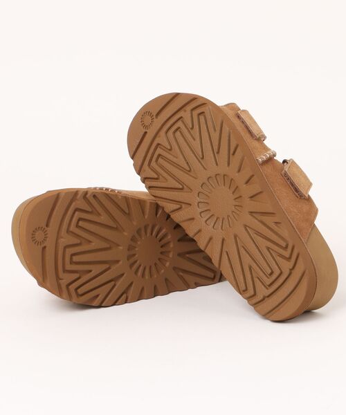 ground green store(グラウンドグリーンストア)の「ground green store / 本革厚底サンダル(サンダル・レディース・ブラウン・36/37/38/39/40)」の3枚目の写真