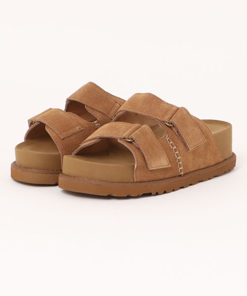 ground green store(グラウンドグリーンストア)の「ground green store / 本革厚底サンダル(サンダル・レディース・ブラウン・36/37/38/39/40)」の10枚目の写真