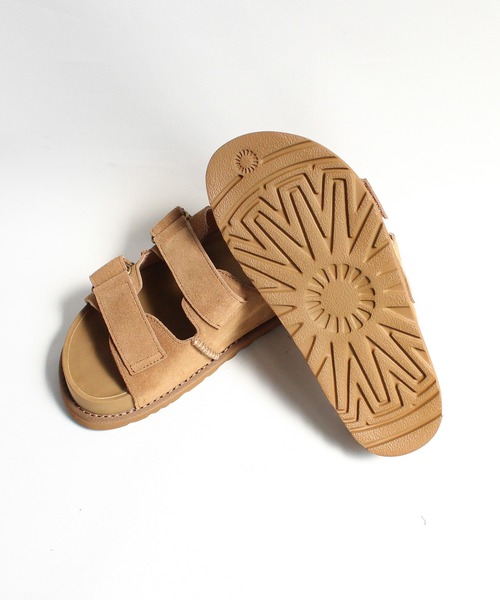 ground green store(グラウンドグリーンストア)の「ground green store / 本革厚底サンダル(サンダル・レディース・ブラウン・36/37/38/39/40)」の4枚目の写真