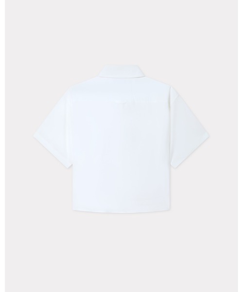 ブラウス シャツ 'Boke Flower 2.0' ショート ドロップド コットン シャツ レディース Boke Flower 2.0' ショート ドロップド コットン シャツ（シャツ