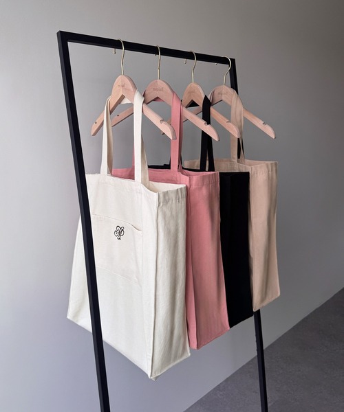 mipiarl(ミピアール)の「mipiarlトートバッグ(底板付)(トートバッグ・レディース・ブラック/ピンク/ベージュ/ナチュラル・FREE)」の15枚目の写真