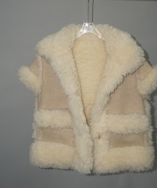 LONSLAN】 ムートンファーベスト CHLONW25a004-ファッション通販サイト