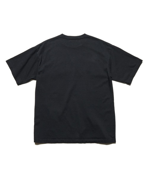 uniform experiment(ユニフォームエクスペリメント)の「CUT-OUT LOGO TEE(Tシャツ/カットソー・メンズ・ブラウン/ライトブルー/ブラック・1/3/2/4)」の6枚目の写真