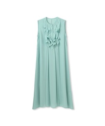 LAUTREAMONT DE CLASSE（ロートレアモンデュクラス）の「バックサテンラッフルノースリーブワンピース≪手洗い可能≫（ワンピース）」