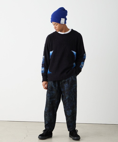 VIRGOwearworks（ヴァルゴウェアワークス）の「BLAZE CROSS SHARD KNIT（ニット/セーター・メンズ・ブラック/グレー/ネイビー・2/3/4）」の20枚目の写真