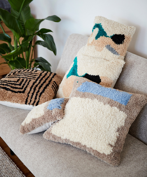 journal standard Furniture (ジャーナルスタンダードファニチャー)の「MULTNOMAH CUSHION マルトノマ クッションカバー 45cm(クッション/クッションカバー・レディース・ブルー系その他・FREE)」の13枚目の写真