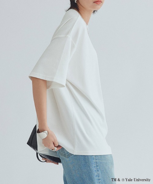 RASW(ラス)の「別注YALEドッグオーバーTシャツ(Tシャツ/カットソー・レディース・オフホワイト・L/M)」の15枚目の写真