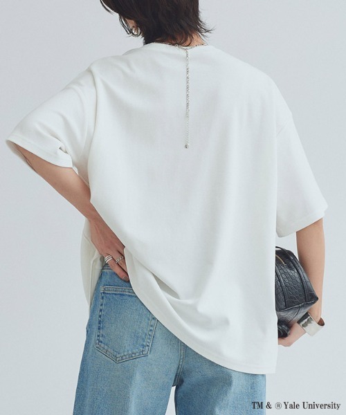 RASW(ラス)の「別注YALEドッグオーバーTシャツ(Tシャツ/カットソー・レディース・オフホワイト・L/M)」の16枚目の写真