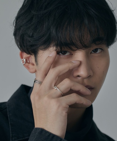 GRAiL(accessories)(グレイル(アクセサリー))の「Layer knot ring(リング・メンズ・シルバー・ONE SIZE)」の4枚目の写真