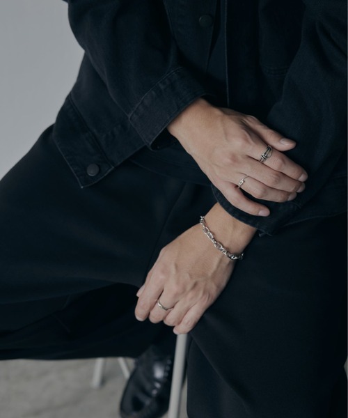GRAiL(accessories)(グレイル(アクセサリー))の「Layer knot ring(リング・メンズ・シルバー・ONE SIZE)」の6枚目の写真
