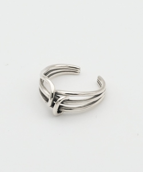 GRAiL(accessories)(グレイル(アクセサリー))の「Layer knot ring(リング・メンズ・シルバー・ONE SIZE)」の9枚目の写真