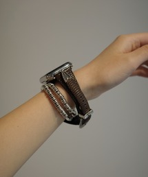 TOGA TOO(トーガトゥ)のTOGA TOO Leather watch belt 別注(その他小物)