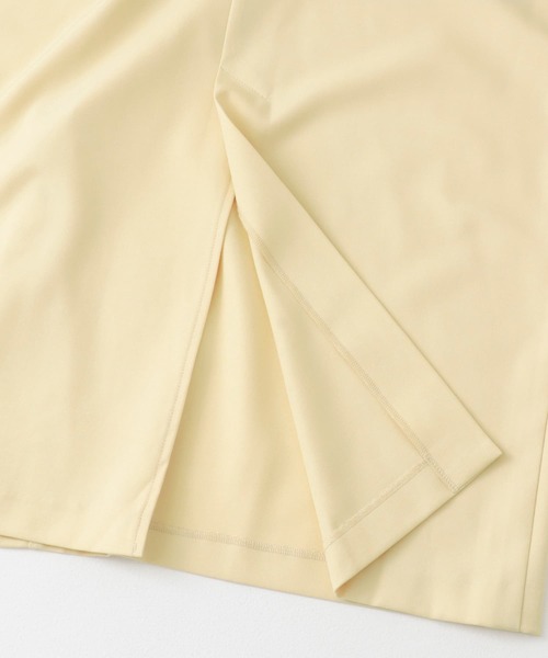 KBF（ケイビーエフ）の「カシュクールラップジャンパースカート（ワンピース・レディース・ブラック/イエロー系その他/ブラウン・ONE）」の5枚目の写真