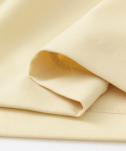 KBF（ケイビーエフ）の「カシュクールラップジャンパースカート（ワンピース・レディース・ブラック/イエロー系その他/ブラウン・ONE）」の6枚目の写真