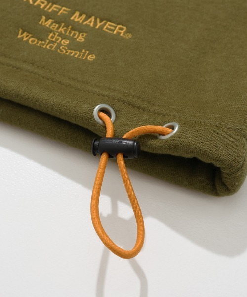 KRIFF MAYER（クリフメイヤー）の「裏起毛レトロカラークルー（スウェット・メンズ・オートミール/カーキ/グレイッシュベージュ/ネイビー・MEDIUM/X-LARGE/LARGE）」の13枚目の写真