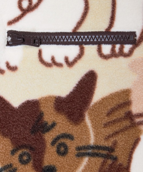 Common Noun(コモン ナウン)の「“CAT”&“DOG” norahi フリースベスト(ベスト・レディース・マルチ・L/M)」の4枚目の写真