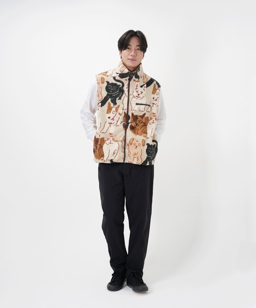 セール】“CAT”＆“DOG” norahi フリースベスト（ベスト）｜Common Noun
