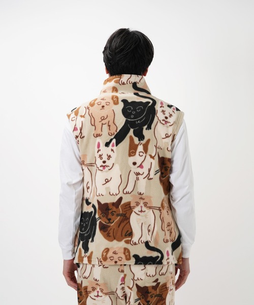 セール】“CAT”＆“DOG” norahi フリースベスト（ベスト）｜Common Noun