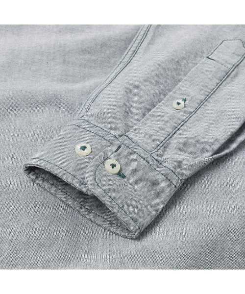 Timberland（ティンバーランド）の「オックスフォード シャツ メンズ（シャツ/ブラウス・メンズ・グリーン・XX-LARGE/X-SMALL/X-LARGE/SMALL/MEDIUM/LARGE）」の4枚目の写真