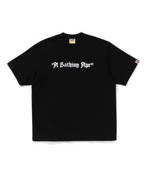 A BATHING APE 関税込 ロゴ・バックプリント・オンブレTシャツ アベイシングエイプ A BATHING APE Tシャツ カットソー 半袖