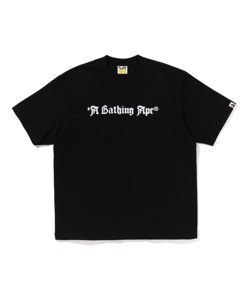 A BATHING APE LOGO RELAXED FIT TEE（Tシャツ/カットソー）｜A