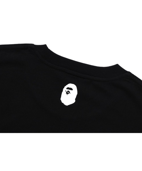 新品　人気！　A BATHING APE ロゴ　黒Tシャツ A BATHING APE® ロゴ Tシャツ | ブラック | FARFETCH JP