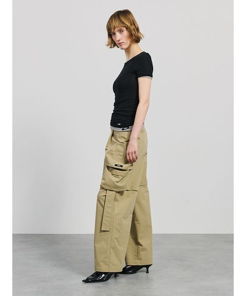 SORIN(ソリン )の「Lyocell Basic Fit T-shirt/リヨセル ベーシックフィットTシャツ(Tシャツ/カットソー・レディース・グレー/ブラック/ベージュ/ホワイト・38)」の15枚目の写真