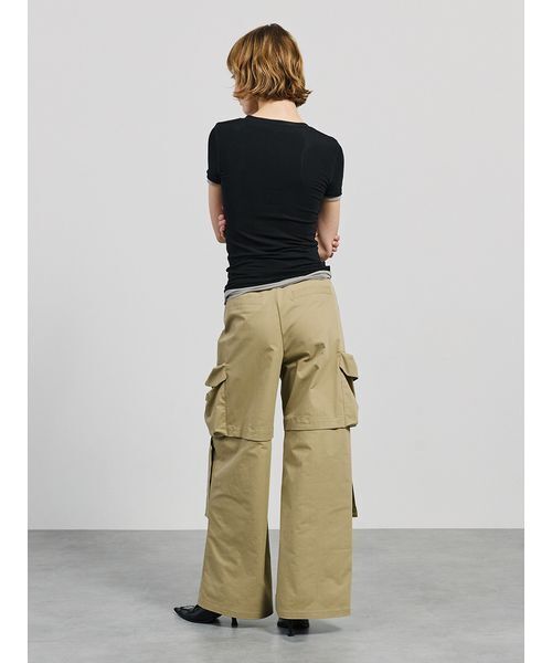 SORIN(ソリン )の「Lyocell Basic Fit T-shirt/リヨセル ベーシックフィットTシャツ(Tシャツ/カットソー・レディース・グレー/ブラック/ベージュ/ホワイト・38)」の16枚目の写真