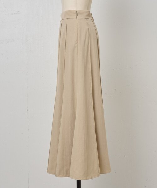 BEARDSLEY(ビアズリー)の「ピンタックマーメイドスカート(スカート・レディース・パープル/ベージュ・1/0)」の15枚目の写真