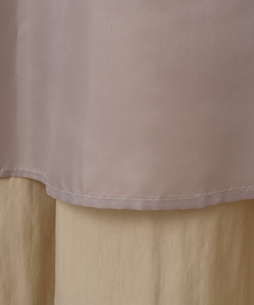 BEARDSLEY(ビアズリー)の「ピンタックマーメイドスカート(スカート・レディース・パープル/ベージュ・1/0)」の6枚目の写真