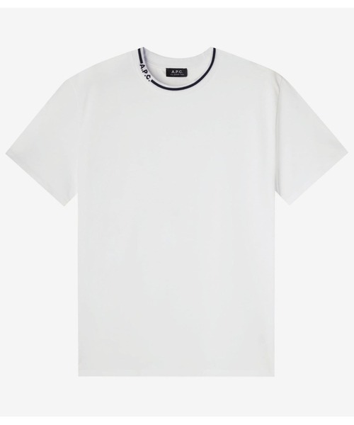 A.P.C.（アーペーセー）の「Earl Tシャツ H（Tシャツ/カットソー・メンズ・ホワイト/ブラック/ブルー・XS/S/M/L/XL）」の2枚目の写真