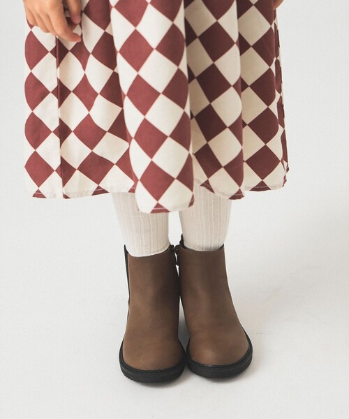 B:MING by BEAMS（ビーミングバイビームス）の「サイドゴア ブーツ 2025FW（17～22cm）（ブーツ・キッズ・ライトブラウン/ブラック・22/21/20/19/18/17）」の18枚目の写真