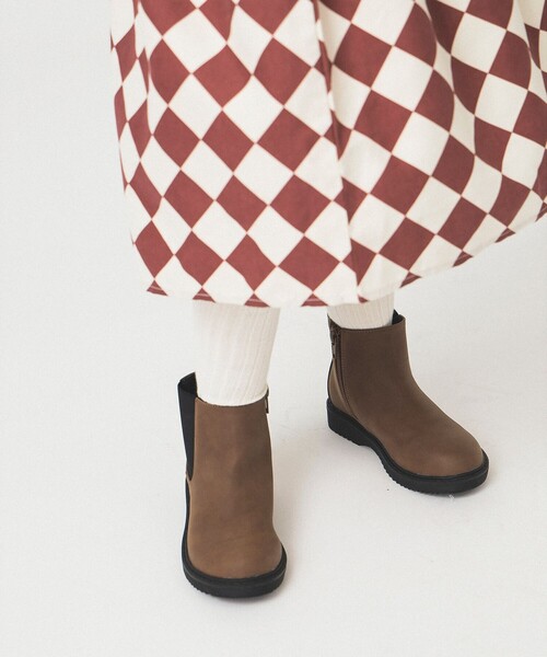 B:MING by BEAMS（ビーミングバイビームス）の「サイドゴア ブーツ 2025FW（17～22cm）（ブーツ・キッズ・ライトブラウン/ブラック・22/21/20/19/18/17）」の17枚目の写真