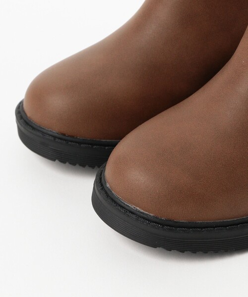 B:MING by BEAMS（ビーミングバイビームス）の「サイドゴア ブーツ 2025FW（17～22cm）（ブーツ・キッズ・ライトブラウン/ブラック・22/21/20/19/18/17）」の8枚目の写真