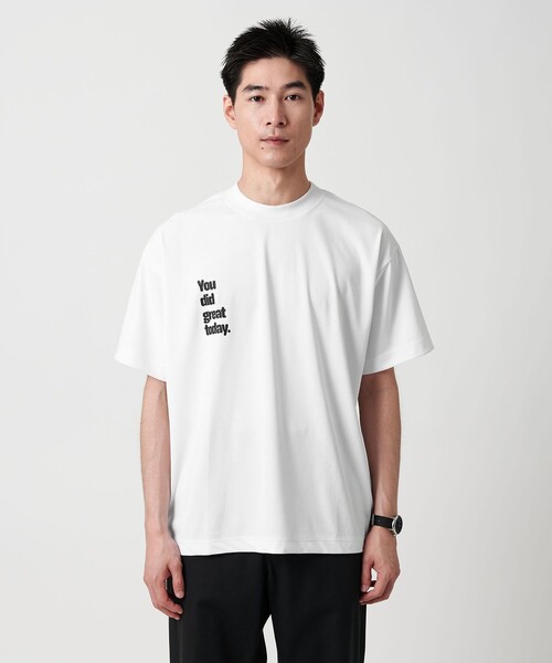 CHARI&CO（チャリアンドコー）の「【別注】＜CHARI&CO＞RESPECT Tシャツ -吸水速乾-（Tシャツ/カットソー・メンズ・ブラック/ホワイト・M/XL/L）」の5枚目の写真