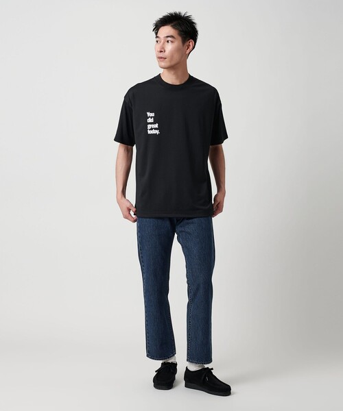 CHARI&CO（チャリアンドコー）の「【別注】＜CHARI&CO＞RESPECT Tシャツ -吸水速乾-（Tシャツ/カットソー・メンズ・ブラック/ホワイト・M/XL/L）」の14枚目の写真