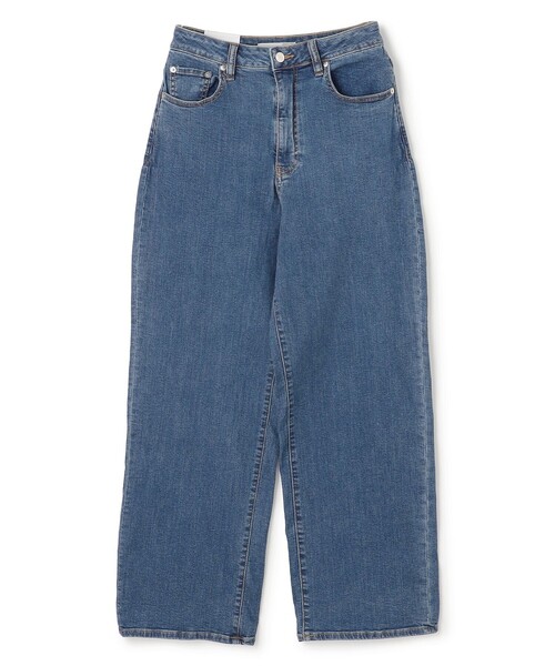 UNFILO(アンフィーロ)の「【UNFILO DENIM/新色追加】撥水ストレッチ ルーズワイドデニム(その他パンツ・レディース・ネイビー系/スカイブルー系1/ライトグレー系1/サックスブルー系1/ホワイト系/スカイブルー系・XX-LARGE/X-LARGE)」の6枚目の写真