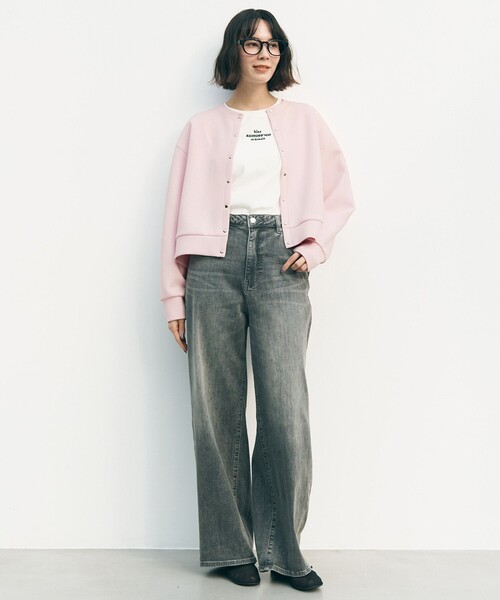 UNFILO(アンフィーロ)の「【UNFILO DENIM/新色追加】撥水ストレッチ ルーズワイドデニム(その他パンツ・レディース・ネイビー系/スカイブルー系1/ライトグレー系1/サックスブルー系1/ホワイト系/スカイブルー系・XX-LARGE/X-LARGE)」の8枚目の写真