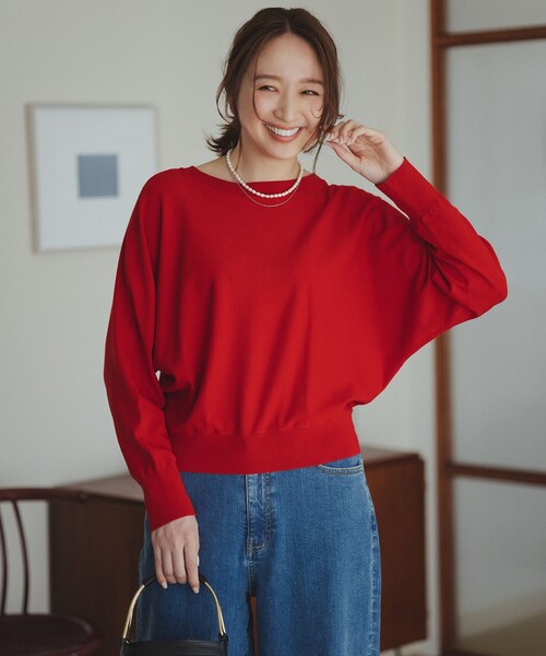UNFILO(アンフィーロ)の「【UNFILO DENIM/新色追加】撥水ストレッチ ルーズワイドデニム(その他パンツ・レディース・ネイビー系/スカイブルー系1/ライトグレー系1/サックスブルー系1/ホワイト系/スカイブルー系・XX-LARGE/X-LARGE)」の16枚目の写真