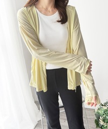 Amulet（アミュレット）の「日差し避けや冷房対策にも◎　長袖ライトパーカー（パーカー）」