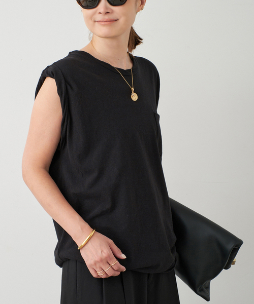 DEUXIEME CLASSE - Deuxieme Classe TWIST タンクトップ TWIST タンクトップ（Tシャツ/カットソー）｜Deuxieme Classe
