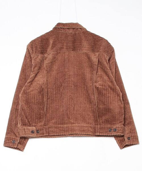 Yarmo(ヤーモ)の「Yarmo / Corduroy Work Jacket(その他アウター・レディース・ブラウン・ONE SIZE)」の2枚目の写真