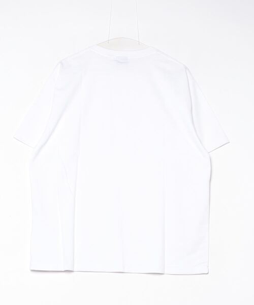 WILD THINGS（ワイルドシングス）の「USAコットン コンパクトTシャツ│USA COTTON COMPACT TEE（Tシャツ/カットソー・メンズ・ホワイト/ブラック・L/M/XL）」の3枚目の写真