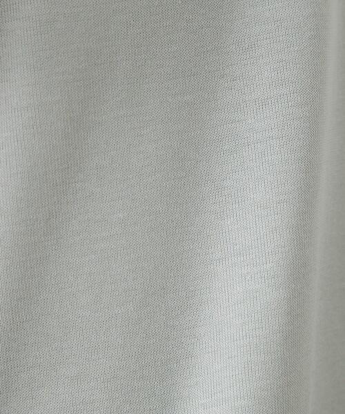 THE SHOP TK (ザ ショップ ティーケー )の「【汗染み防止】袖フリルTシャツ【UVカット/洗濯機OK】(Tシャツ/カットソー・レディース・オフホワイト/サックスブルー/ブラウン系/スミクロ・13/12)」の11枚目の写真